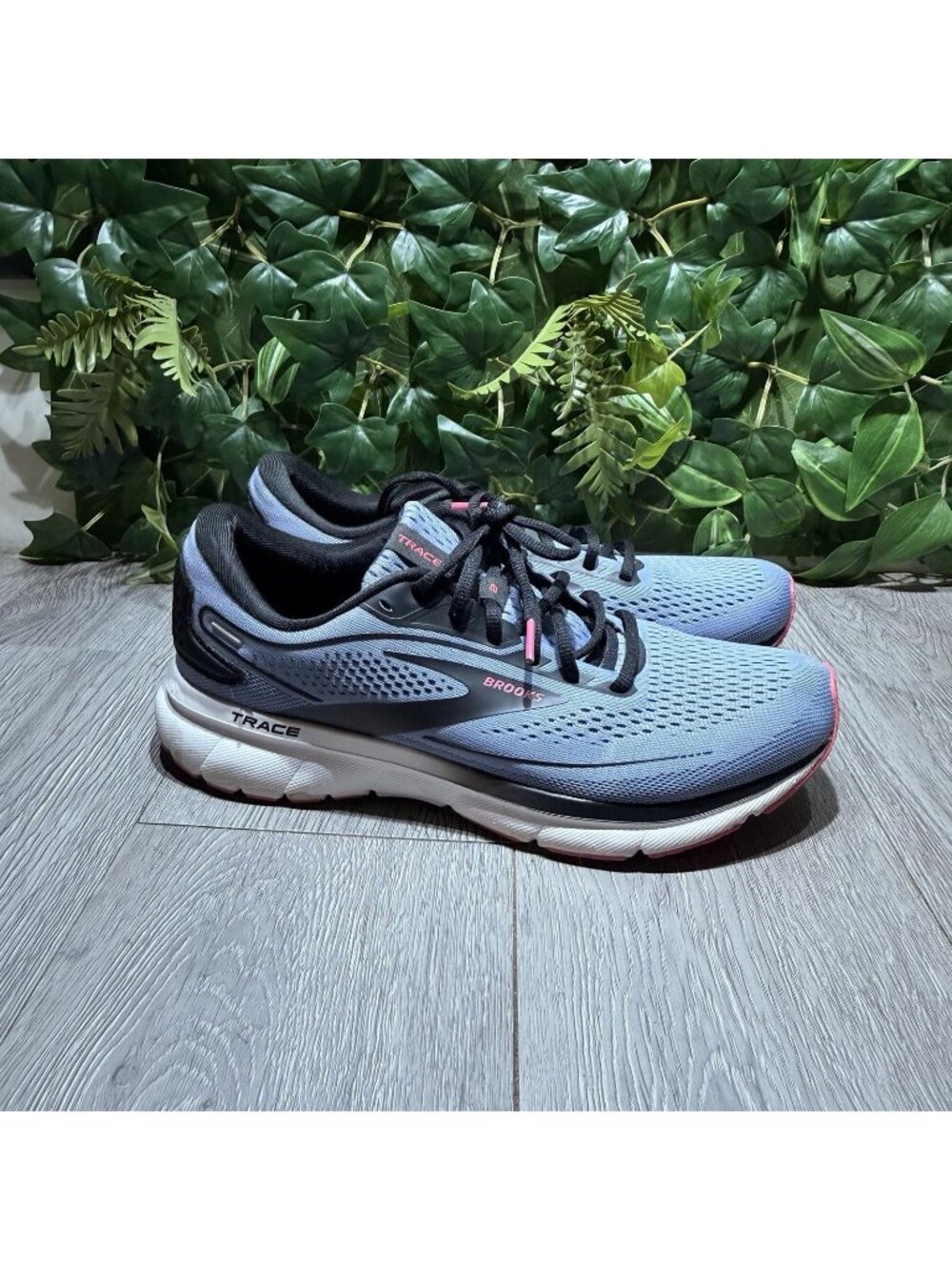 Brooks Trace 2 Shoes Womens Size 11 Blue Sneakers Running Athletic Gym Walking